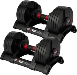 Core Home Fitness Adjustable Dumbbell Set thumbnail